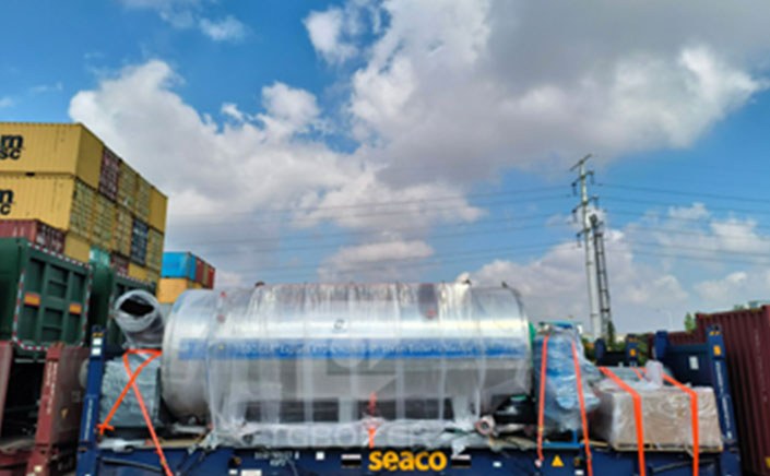 TGBOILER Shipped One 8tons Per Hour Gas Fired Steam Boiler to Mexico