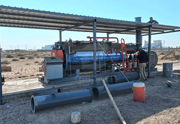 TGBOILER® Installing 2Ton/H Oil Steam Boiler in Iraq