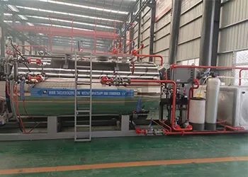 1500kg/h oil fired steam boiler will export to the uk