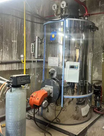 TGboiler 1000kgh Vertical Gas-Fired Steam Boiler Successfully Exported to Indonesia