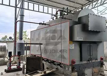 2-ton biomass steam boiler successfully installed nigerian's agricultural product processing