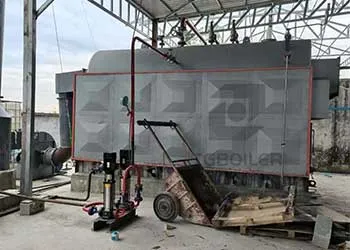 2000kg biomass steam boiler successfully installed nigerian's agricultural product processing