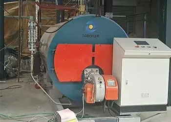tgboiler 700kg/h horizontal gas-fired steam boiler successfully delivered to philippines