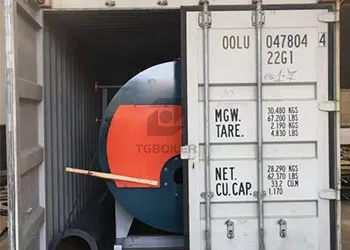 2000kg per hour gas-fired steam boiler be shipped to uae