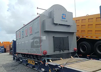one set 6000kg/h biomass steam boiler is being shipped to bangladesh