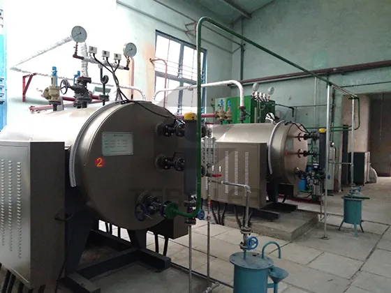 1500 kg hr Electric Steam Boiler is Working for Chemical Process in Chile 