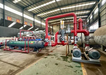  new type thermal oil heating & gas heating steam boiler 