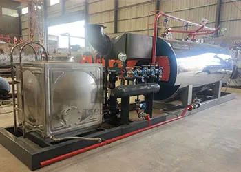 2000kg hr horizontal steam boiler will shipping to uk