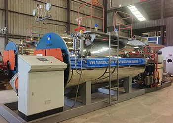 1000kg horizontal oil-gas boiler will ship to trinidad