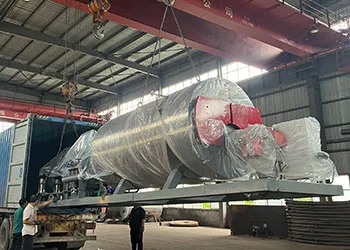 one set 5ton oil/gas-fired steam boiler will ship to kazakhstan