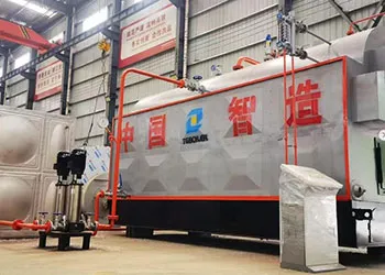 indonesian client ordered dzh biomass steam boiler successfully completed