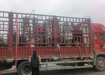 3 sets tgboiler vertical hot water boilers is shipping to croatia