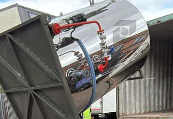 1,000 kg/h vertical gas-fired steam boiler successful delivered to uk