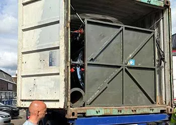 1,000 kg/h gas-fired steam boiler successful delivered to uk