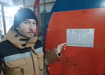 tgboiler 5-ton/hour gas-fired steam boiler was successfully installed in uzbekistan