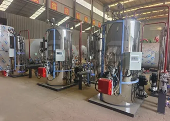 tgboiler 6 sets vertical type gas/oil steam boiler