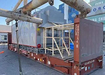tgboiler is shipping 6 tons/h coal biomass wood fired steam boiler to kenya