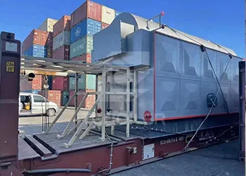 tgboiler is shipping 6 tons/h coal biomass wood fired steam boiler to kenya