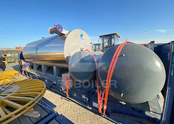 3000000kcal/h gas-heating thermal oil boiler to vietnam for rubber plant