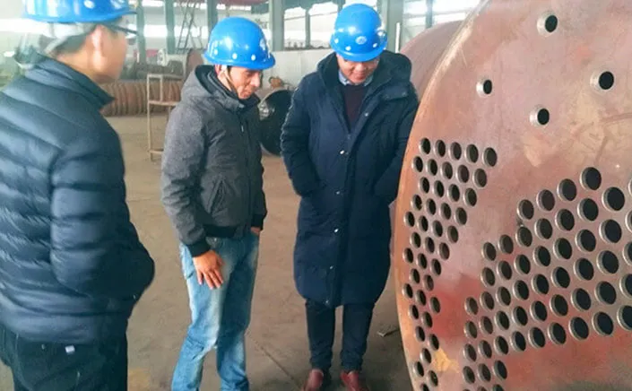 Argentine client visiting our factory.webp