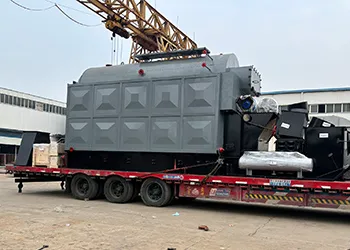 Horizontal 6 ton per hour biomass steam boiler is shipping to India.webp