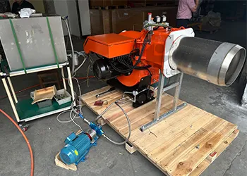 16,000kw gas & heavy oil burner to be shipped to kazakhstan