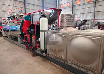 3tph natural gas fire tube boiler for the medical sterilization