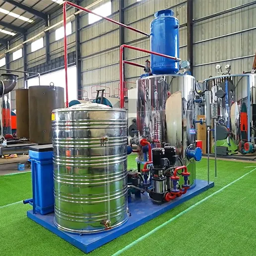 skid mounted vertical package boiler