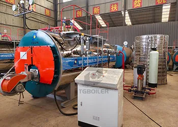 2 ton automatic gas fired steam boiler for beverage industry in hk