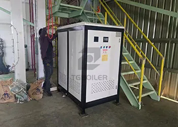 300 kg/h electric steam boiler project in thailand