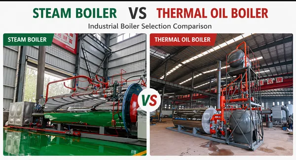 Comparison of Steam Boilers and Thermal Oil Boilers (2).webp