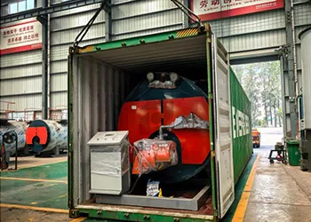 3 ton diesel fired steam boiler shipped to colombia