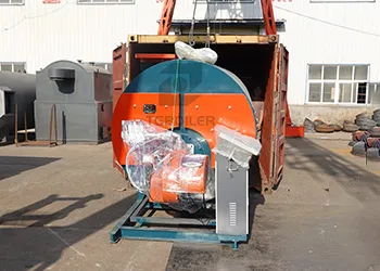 2 ton horizontal natural gas steam boiler delivered to vietnam