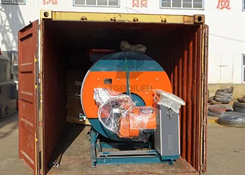 2 ton horizontal natural gas steam boiler delivered to vietnam