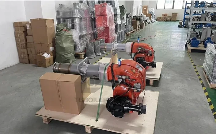 TGBOILER Two Sets Oil Fired Burners to Be Shipped to Saudi Arabia