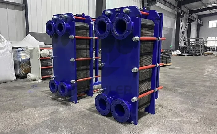 Two Plate Heat Exchangers for Boilers to Be Shipped to Vietnam