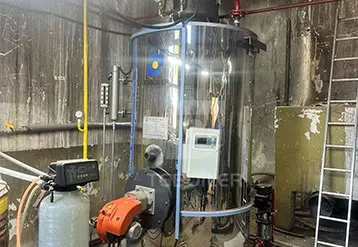 1000kg/h Vertical Gas-Fired Steam Boiler Successfully Exported to Indonesia