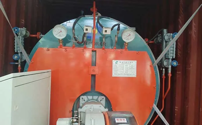 2Ton Horizontal Steam Boiler Will Shipping To UK