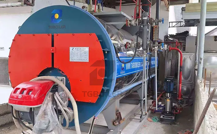 2Ton gas-fired steam boiler has been successfully delivered to the Philippines
