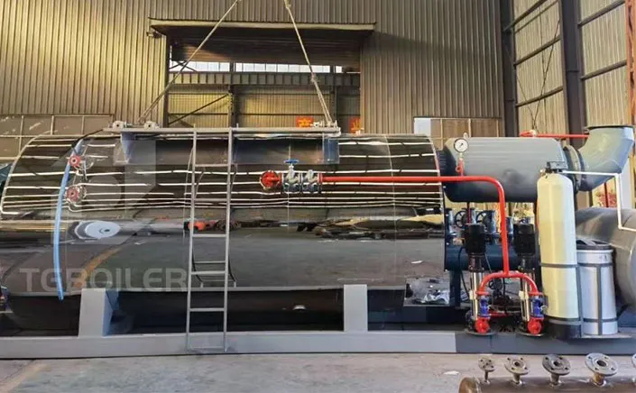 3-Ton Oil/Gas-Fired Steam Boiler Is Shipping To Tanzania Fertilizer Plant
