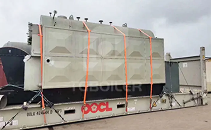 TGBOILER is shipping DZL2-1.25-T, 2tons/h coal biomass fired steam boiler to Philippines