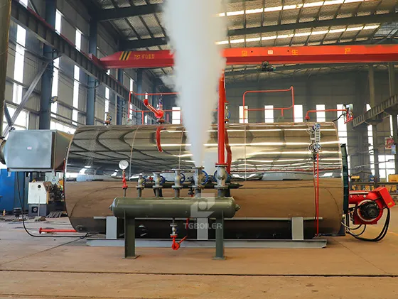 Quick-Assembly Type WNS Series Oil & Gas Steam Boiler