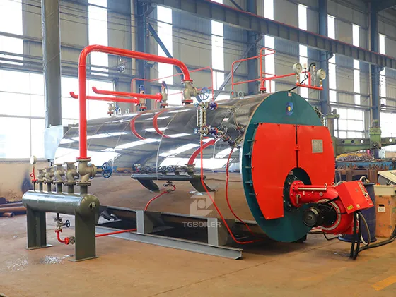 Quick-Assembly Type WNS Series Oil & Gas Steam Boiler