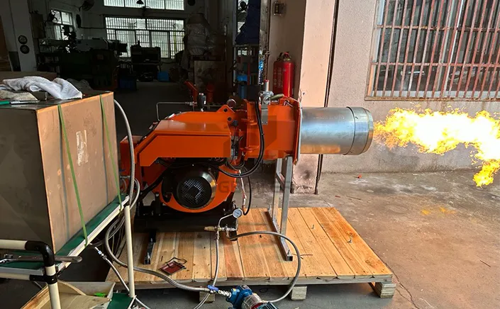 16,000kw Gas & Heavy Oil Burner to Be Shipped to Kazakhstan