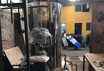 1t/h Natural Gas Steam Boiler Applied in Food Processing Plant