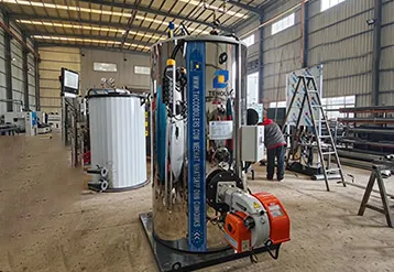500kg/H Vertical Steam Boiler for Dairy Processing Plant in Jamaica