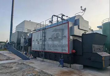 6 t/h Coal-Fired Steam Boiler Installed at a Cement Plant in Kazakhstan