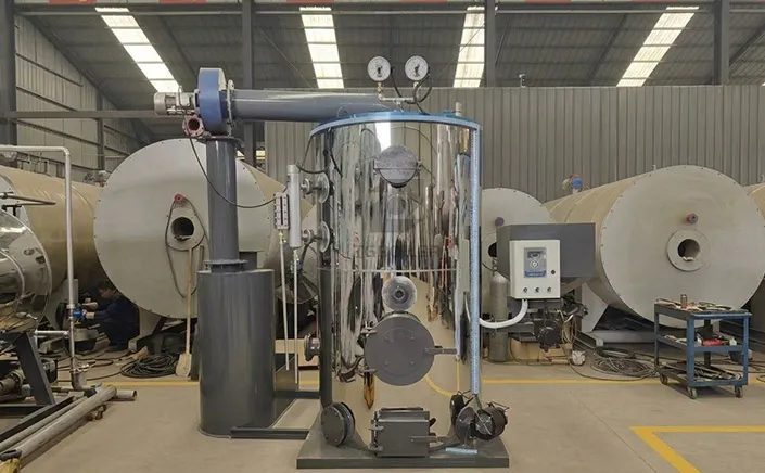 500kg/h Vertical Biomass Boiler Shipped to the Philippines