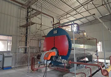 4 Ton Gas-Fired Steam Boiler Operational at a Paper Mill in Egypt