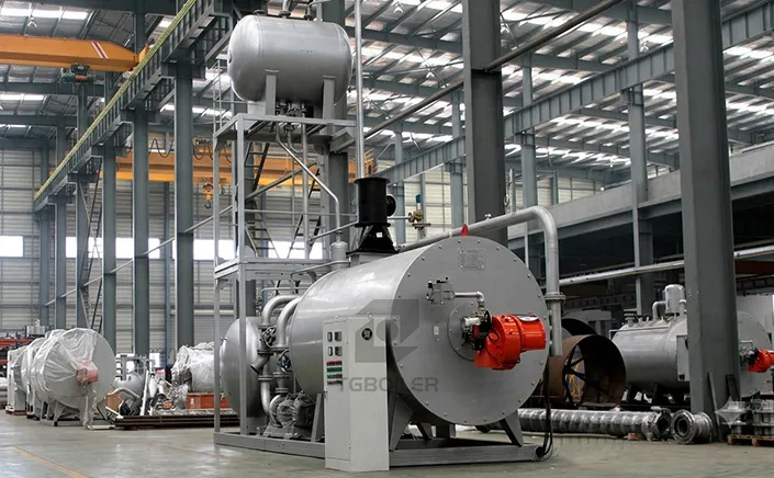 1,200 KW Gas Fired Hot Oil Boiler Ready for Shipment to Russia